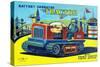 Battery Operated Tractor-null-Stretched Canvas