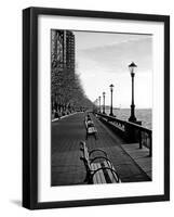 Battery Park City I-Jeff Pica-Framed Art Print