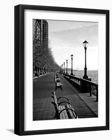 Battery Park City I-Jeff Pica-Framed Art Print