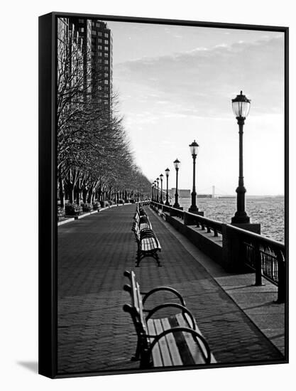 Battery Park City I-Jeff Pica-Framed Stretched Canvas