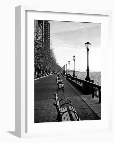 Battery Park City I-Jeff Pica-Framed Photographic Print