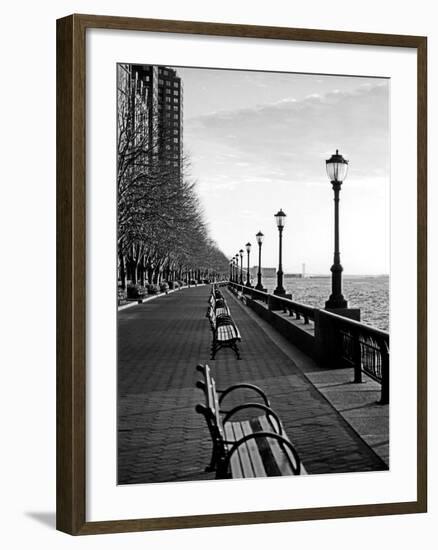 Battery Park City I-Jeff Pica-Framed Photographic Print