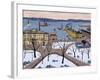 Battery Park-Glenn O. Coleman-Framed Giclee Print