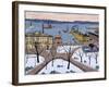 Battery Park-Glenn O. Coleman-Framed Giclee Print