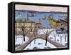 Battery Park-Glenn O. Coleman-Framed Stretched Canvas