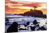 Battery Point Lighthouse at Sunset-Miles-Mounted Photographic Print