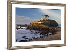 Battery Point Lighthouse, Crescent City, California, United States of America, North America-Miles-Framed Photographic Print