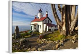 Battery Point Lighthouse, Crescent City, California, United States of America, North America-Miles-Framed Photographic Print