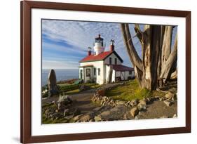 Battery Point Lighthouse, Crescent City, California, United States of America, North America-Miles-Framed Photographic Print