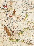 Portolan Map of Italy, Sicily, North Africa and the Mediterranean-Battista Agnese-Art Print