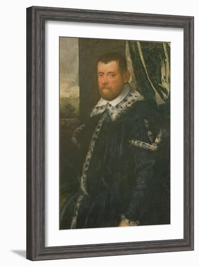 Battista Morosoni (1537-98), High Procurator-Jacopo Robusti Tintoretto-Framed Giclee Print