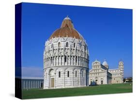 Battistero Di Pisa, Pisa, Tuscany, Italy-Hans Peter Merten-Stretched Canvas