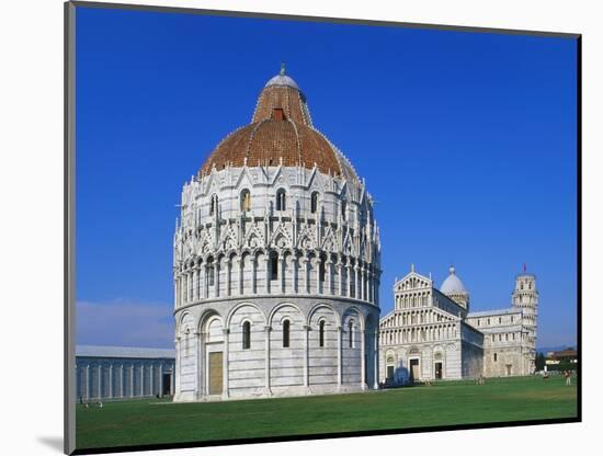 Battistero Di Pisa, Pisa, Tuscany, Italy-Hans Peter Merten-Mounted Photographic Print