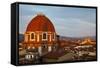 Battistero e Cappelle Medicee with Evening Last Light.-Terry Eggers-Framed Stretched Canvas