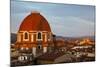 Battistero e Cappelle Medicee with Evening Last Light.-Terry Eggers-Mounted Photographic Print