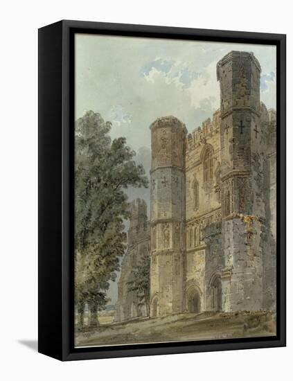 Battle Abbey, Kent-Thomas Girtin-Framed Stretched Canvas