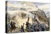 Battle Above the Clouds on Lookout Mountain, Tennessee, 1863-null-Stretched Canvas