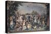 Battle Against the Inhabitants of Veii and Fidenae, 1598-1599-Giuseppe Cesari-Stretched Canvas