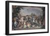Battle Against the Inhabitants of Veii and Fidenae, 1598-1599-Giuseppe Cesari-Framed Giclee Print