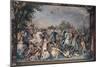 Battle Against the Inhabitants of Veii and Fidenae, 1598-1599-Giuseppe Cesari-Mounted Giclee Print