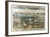 Battle and Crossing of Bridge of Lodi, 11 May, 1796-Francois Georgin-Framed Giclee Print