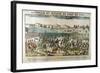 Battle and Crossing of Bridge of Lodi, 11 May, 1796-Francois Georgin-Framed Giclee Print