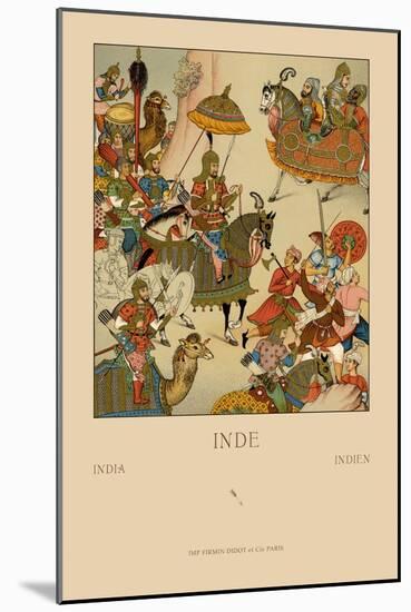 Battle Armor of India-Racinet-Mounted Art Print