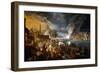 Battle at Bridge of Lodi, May 10, 1796-Pietro Bouvier-Framed Giclee Print