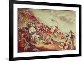 Battle at Bunker's Hill-Currier & Ives-Framed Giclee Print