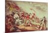 Battle at Bunker's Hill-Currier & Ives-Mounted Giclee Print