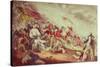 Battle at Bunker's Hill-Currier & Ives-Stretched Canvas