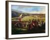 Battle at Calibio Hacienda, January 5, 1814, Painting by Jose Maria Espinosa-null-Framed Giclee Print