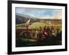 Battle at Calibio Hacienda, January 5, 1814, Painting by Jose Maria Espinosa-null-Framed Giclee Print