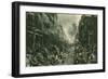 Battle at Night in Mulhausen-Felix Schwormstadt-Framed Giclee Print