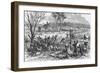 Battle at Pittsburgh Landing-null-Framed Giclee Print