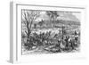 Battle at Pittsburgh Landing-null-Framed Giclee Print