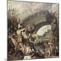 Battle at the Mulvian Bridge, 312 Ad-Pieter Lastman-Mounted Giclee Print