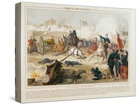 Battle at the Pont De Neuilly, 2nd April 1871-null-Stretched Canvas