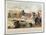 Battle at the Pont De Neuilly, 2nd April 1871-null-Mounted Giclee Print