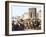 Battle at the Porte St Denis, 28th July, 1830, Paris-Hippolyte Lecomte-Framed Giclee Print