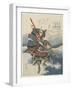 Battle at Yashima Beach-Toyota Hokkei-Framed Giclee Print