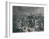 'Battle at Znaim, July 11, 1809', (1896)-M Haider-Framed Giclee Print