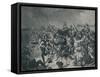 'Battle at Znaim, July 11, 1809', (1896)-M Haider-Framed Stretched Canvas