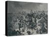'Battle at Znaim, July 11, 1809', (1896)-M Haider-Stretched Canvas