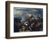 Battle Between Alexander and Porus, 326 BC-Nicolaes Berchem-Framed Giclee Print