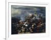 Battle Between Alexander and Porus, 326 BC-Nicolaes Berchem-Framed Giclee Print