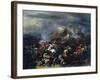 Battle Between Alexander and Porus, 326 BC-Nicolaes Berchem-Framed Giclee Print