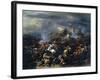 Battle Between Alexander and Porus, 326 BC-Nicolaes Berchem-Framed Giclee Print