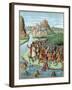 Battle Between Bacchides and Jonathan, Maccabean Revolt, 160 BC-null-Framed Giclee Print