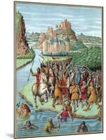 Battle Between Bacchides and Jonathan, Maccabean Revolt, 160 BC-null-Mounted Giclee Print